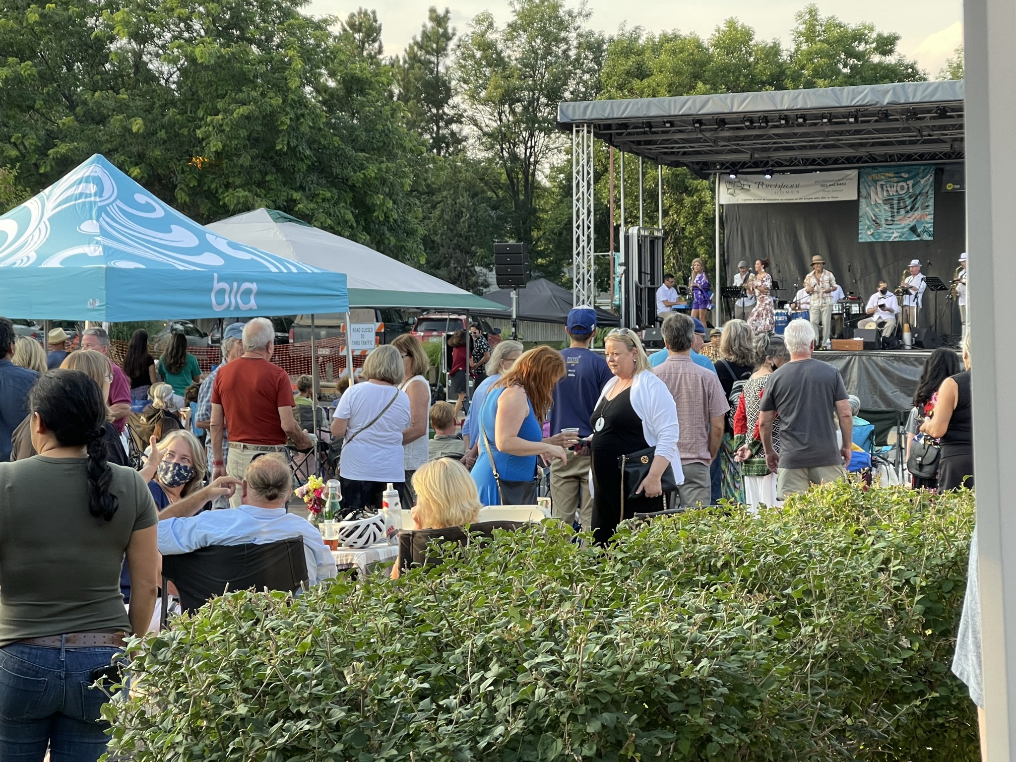 2021 Jazz Festival Photo Concert Attendees During the Day - 2